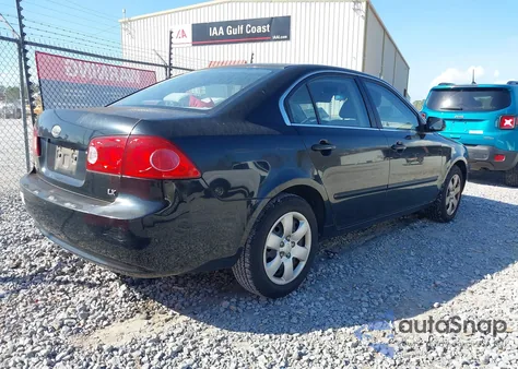 2007 Kia Optima Lx из США, поврежденный, VIN KNAGE123X75111498